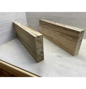 Корина Чёрная (Лимба Офрам) заготовка корпуса Смешанный ААА 52х187х515-505 мм, 2 шт, 480 кг/м3 (присутствуют червоточины) Корина Чёрная (Лимба Офрам) заготовка корпуса Смешанный ААА 52х187х515-505 мм, 2 шт, 480 кг/м3 (присутствуют червоточины)-14