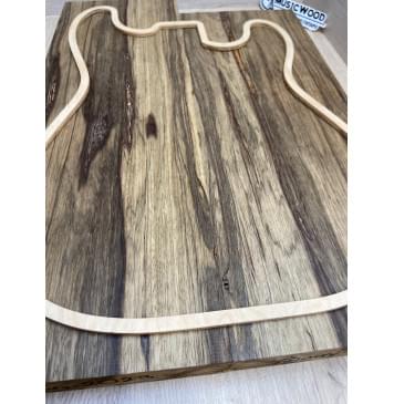 Корина Чёрная (Лимба Офрам) заготовка корпуса Смешанный ААА 47х175х525-470 мм, 2 шт, 642 кг/м3 (присутствуют червоточины) Корина Чёрная (Лимба Офрам) заготовка корпуса Смешанный ААА 47х175х525-470 мм, 2 шт, 642 кг/м3 (присутствуют червоточины)-7