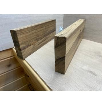 Корина Чёрная (Лимба Офрам) заготовка корпуса Смешанный ААА 47х175х525-470 мм, 2 шт, 642 кг/м3 (присутствуют червоточины) Корина Чёрная (Лимба Офрам) заготовка корпуса Смешанный ААА 47х175х525-470 мм, 2 шт, 642 кг/м3 (присутствуют червоточины)-2