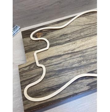 Корина Чёрная (Лимба Офрам) заготовка корпуса Смешанный АА 46х168х490-455 мм, 2 шт, 661 кг/м3 (присутствуют червоточины) Корина Чёрная (Лимба Офрам) заготовка корпуса Смешанный АА 46х168х490-455 мм, 2 шт, 661 кг/м3 (присутствуют червоточины)-11