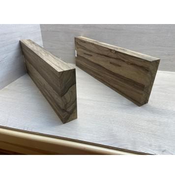 Корина Чёрная (Лимба Офрам) заготовка корпуса Смешанный АА 46х168х490-455 мм, 2 шт, 661 кг/м3 (присутствуют червоточины) Корина Чёрная (Лимба Офрам) заготовка корпуса Смешанный АА 46х168х490-455 мм, 2 шт, 661 кг/м3 (присутствуют червоточины)-7