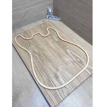 Ясень Дальневосточный заготовка на топ Тангент АА 18х179х525 мм, 2 шт, 713 кг/м3-4