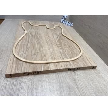 Ясень Дальневосточный заготовка на топ Тангент АА 18х179х525 мм, 2 шт, 713 кг/м3-5