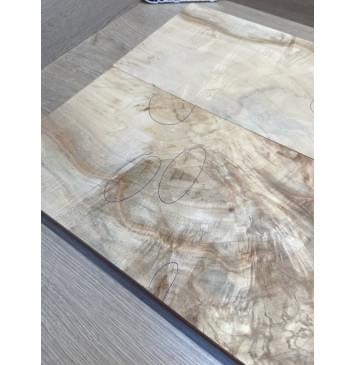 Клён Американский Волнистый заготовка на топ Смешанный АА Волна АА 18х182х535 мм - 2 шт. (книжкой)-16