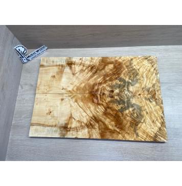 Клён Американский Волнистый заготовка на топ Смешанный АА Волна АА 18х182х535 мм - 2 шт. (книжкой)-0
