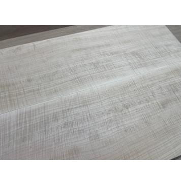 Клён Белый Явор, Волнистый заготовка на топ Радиал АА Волна ААА 18.7х194х635 мм - 2 шт (книжкой) Уценка-потемнения-4