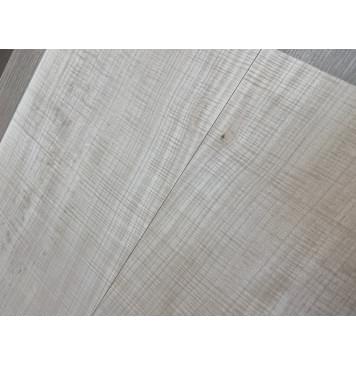 Клён Белый Явор, Волнистый заготовка на топ Радиал АА Волна ААА 18.7х194х635 мм - 2 шт (книжкой) Уценка-потемнения-15