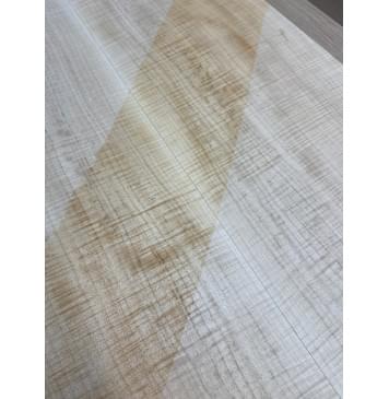 Клён Белый Явор, Волнистый заготовка на топ Радиал АА Волна ААА 18.7х194х635 мм - 2 шт (книжкой) Уценка-потемнения-16