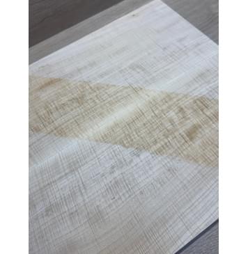 Клён Белый Явор, Волнистый заготовка на топ Радиал АА Волна ААА 18.7х194х635 мм - 2 шт (книжкой) Уценка-потемнения-12