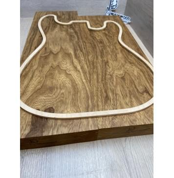 Корина (Лимба-Офрам) Печёная 180гр заготовка корпуса Тангент ААА 52х174х545-495 мм - 2 шт, 596 кг/м3 (присутствуют червоточины) Корина (Лимба-Офрам) Печёная 180гр заготовка корпуса Тангент ААА 52х174х545-495 мм - 2 шт, 596 кг/м3 (присутствуют червоточины)-2