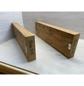 Корина (Лимба-Офрам) Печёная 180гр заготовка корпуса Тангент ААА 52х174х545-495 мм - 2 шт, 596 кг/м3 (присутствуют червоточины) Корина (Лимба-Офрам) Печёная 180гр заготовка корпуса Тангент ААА 52х174х545-495 мм - 2 шт, 596 кг/м3 (присутствуют червоточины)-3