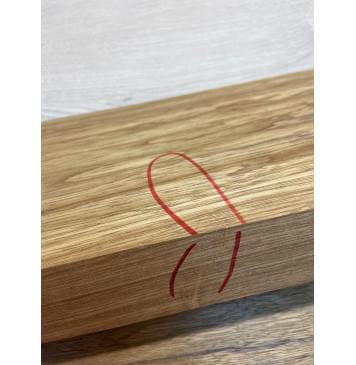 Корина (Лимба-Офрам) Печёная 180гр заготовка корпуса Тангент ААА 49х185х490-460 мм - 2 шт, 549 кг/м3 (присутствуют червоточины) Уценка-излом Корина (Лимба-Офрам) Печёная 180гр заготовка корпуса Тангент ААА 49х185х490-460 мм - 2 шт, 549 кг/м3 (присутствуют червоточины) Уценка-излом-2