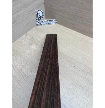 Эбен Макассар Индонезийский заготовка накладки для электрогитары Радиал ААА 7х60х515 мм-5