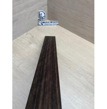 Эбен Макассар Индонезийский Волнистый заготовка накладки для электрогитары Радиал ААААА Волна А 7.5х62х515 мм-7