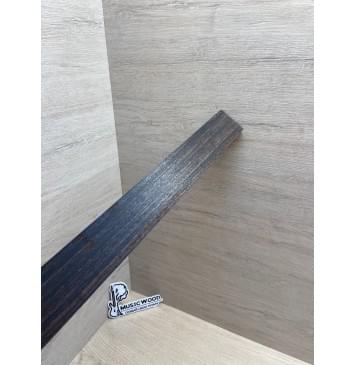 Эбен Макассар Индонезийский заготовка накладки для электрогитары Радиал ААААА 8х63-50х515 мм-15