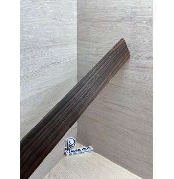 Эбен Макассар Индонезийский заготовка накладки для электрогитары Радиал АА 7.5х62-60х515 мм-7