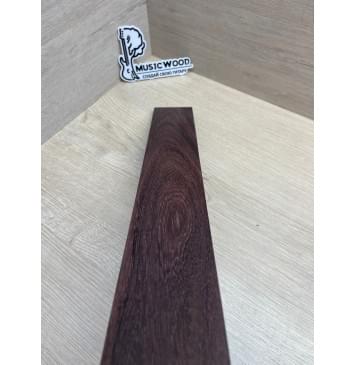Палисандр Индийский заготовка накладки для электрогитары Тангент ААА 9.5х63х505 мм-3