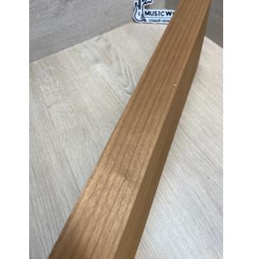 Клён Печеный 180 гр заготовка накладки для бас-гитары Тангент А 39х139х995 мм (присутствуют сучки)-6