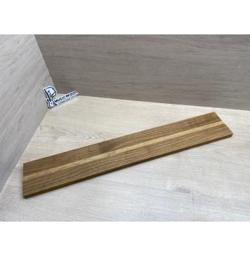 Корина (Лимба-Офрам) Печёная 180гр заготовка для грифа электрогитары Смешанный ААА 20х(48-15-48)х720 мм - из 3х частей-0