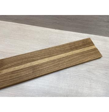 Корина (Лимба-Офрам) Печёная 180гр заготовка для грифа электрогитары Смешанный ААА 20х(48-15-48)х720 мм - из 3х частей-1