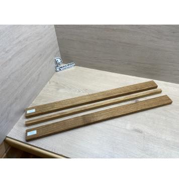 Корина (Лимба-Офрам) Печёная 180гр заготовка для грифа электрогитары Смешанный ААА 20х(48-15-48)х720 мм - из 3х частей-10