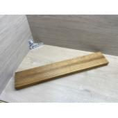 Корина (Лимба-Офрам) Печёная 180гр заготовка для грифа электрогитары Радиал АА 40х(48-22-48)х710 мм - из 3х частей