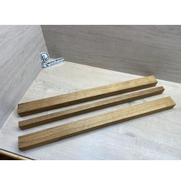 Корина (Лимба-Офрам) Печёная 180гр заготовка для грифа электрогитары Радиал АА 40х(48-22-48)х710 мм - из 3х частей-2