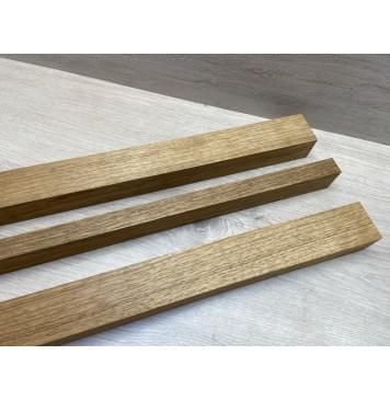 Корина (Лимба-Офрам) Печёная 180гр заготовка для грифа электрогитары Радиал АА 40х(48-22-48)х710 мм - из 3х частей-8