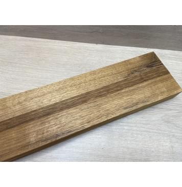 Корина (Лимба-Офрам) Печёная 180гр заготовка для грифа электрогитары Радиал АА 40х(48-22-48)х710 мм - из 3х частей-13