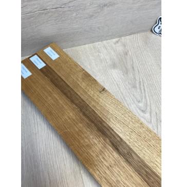 Корина (Лимба-Офрам) Печёная 180гр заготовка для грифа электрогитары Радиал АА 40х(48-22-48)х710 мм - из 3х частей-12