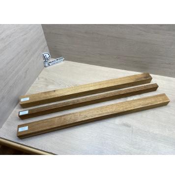 Корина (Лимба-Офрам) Печёная 180гр заготовка для грифа электрогитары Радиал АА 40х(48-22-48)х710 мм - из 3х частей-10