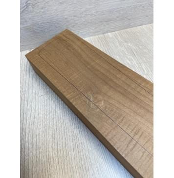 Клён Волнистый Печёный 180гр заготовка грифа для бас-гитары Смешанный АА Волна АА 41х140-83х895 мм-6