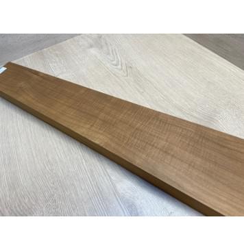 Клён Волнистый Печёный 180гр заготовка грифа для бас-гитары Смешанный АА Волна АА 41х140-83х895 мм-13