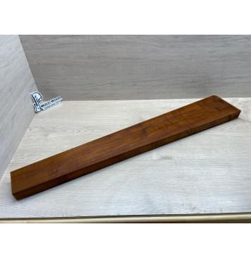 Клён Волнистый Печёный 180гр заготовка грифа для бас-гитары Смешанный АА Волна АА 41х140-83х895 мм-0