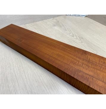 Клён Волнистый Печёный 180гр заготовка грифа для бас-гитары Смешанный АА Волна АА 41х140-83х895 мм-11