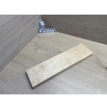 Берёза Пламенная Универсальная заготовка Смешанный ААА Волна А 24.5х103х402 мм-0