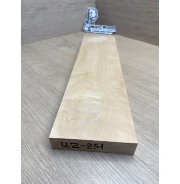 Берёза Пламенная Универсальная заготовка Смешанный ААА Волна А 24.5х103х402 мм-3