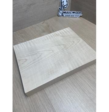 Клён Белый Явор, Волнистый Универсальная заготовка Тангент АА Волна АА 30х196х250 мм-2