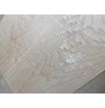 Клён Белый Явор, Волнистый заготовка на топ Тангент ААА Волна АА 9х195х530 мм - 2 шт (книжкой)-9