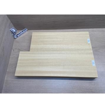 Абаши заготовка корпуса Радиал ААА 45.5х178х530-455 мм, 2 шт, 351 кг/м3-7