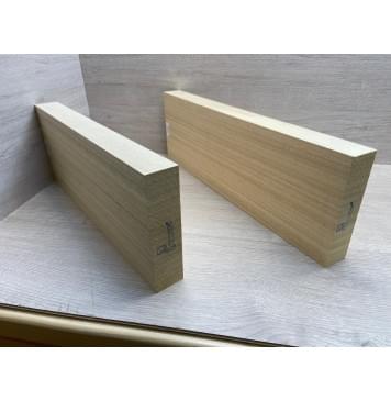 Абаши заготовка корпуса Радиал ААА 45.5х178х530-455 мм, 2 шт, 351 кг/м3-9