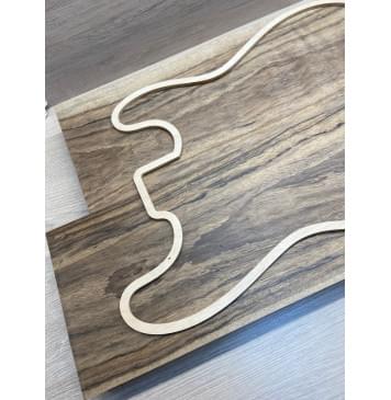 Овенгкол заготовка корпуса Тангент ААА 50х175х565-515 мм, 2 шт, 779 кг/м3-7