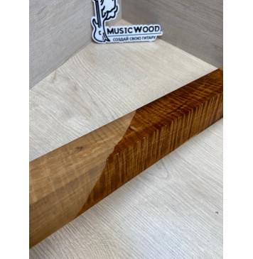 Клён Волнистый Печёный 180гр Универсальная заготовка Смешанный А Волна АА 42.5х48х440мм-6