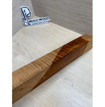 Клён Волнистый Печёный 180гр Универсальная заготовка Смешанный А Волна АА 42.5х48х440мм-7