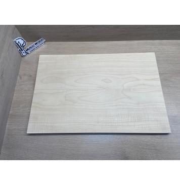 Клён Белый Явор, Волнистый заготовка на топ Смешанный ААА Волна АА 18х181х540 мм - 2 шт (книжкой) Уценка-потемнения с обратной стороны-8