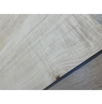 Клён Белый Явор, Волнистый заготовка на топ Радиал АА Волна ААА 19х187х550 мм - 2 шт (книжкой) Уценка-потемнения-5