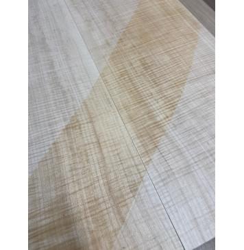 Клён Белый Явор, Волнистый заготовка на топ Радиал АА Волна ААА 19х187х550 мм - 2 шт (книжкой) Уценка-потемнения-17