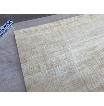 Клён Белый Явор, Волнистый заготовка на топ Радиал АА Волна ААА 19х187х550 мм - 2 шт (книжкой) Уценка-потемнения-21