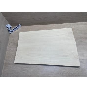 Клён Белый Явор, Волнистый заготовка на топ Тангент АА Волна А 19х180-145х505 мм - 2 шт (книжкой) -3