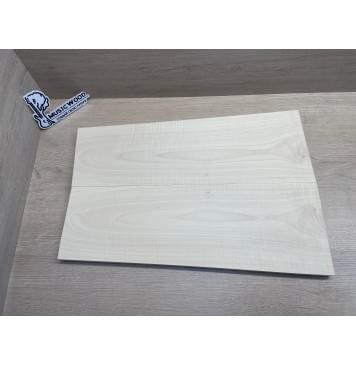 Клён Белый Явор, Волнистый заготовка на топ Тангент АА Волна А 19х180-145х505 мм - 2 шт (книжкой) -11